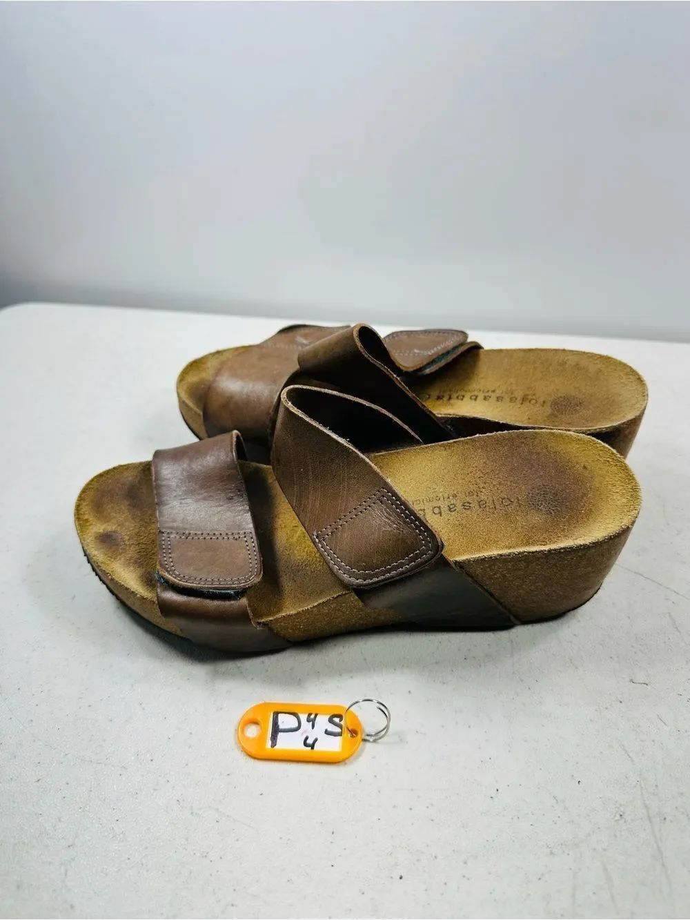 Lola Sabbia Womens Liat Brown Sandals EUR 36-6